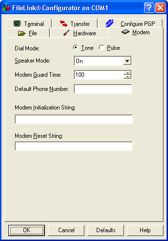 cfg modem page